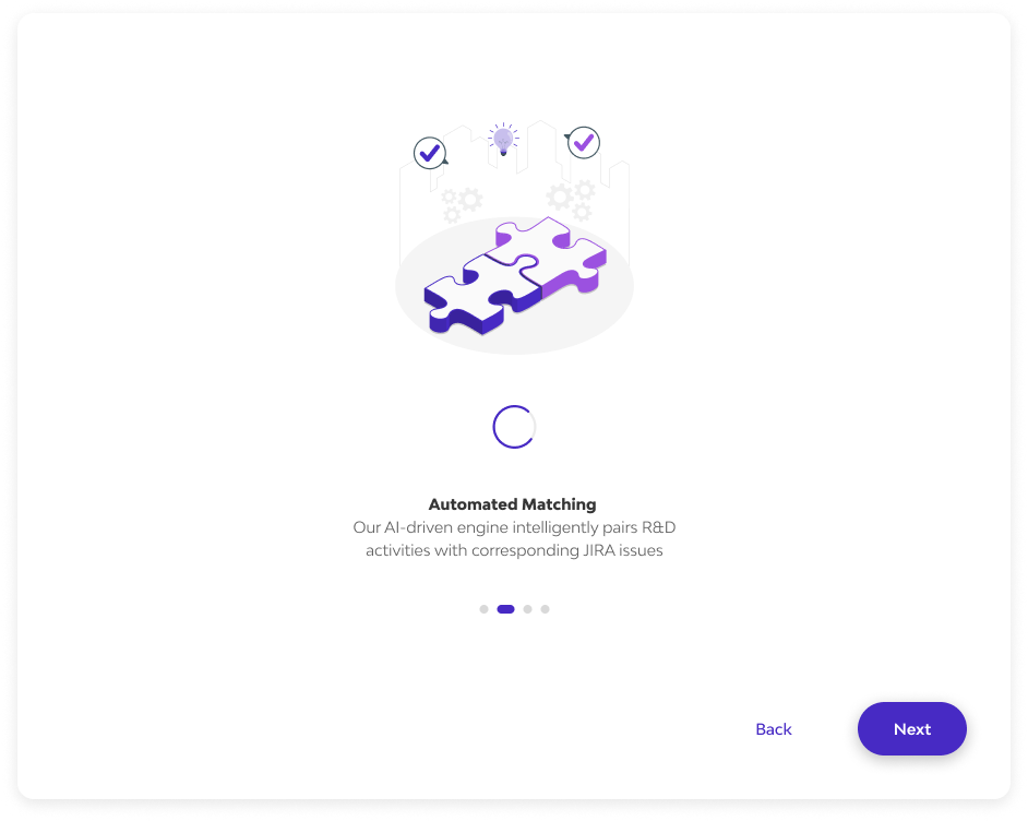 Authentication screen UI for Jira
